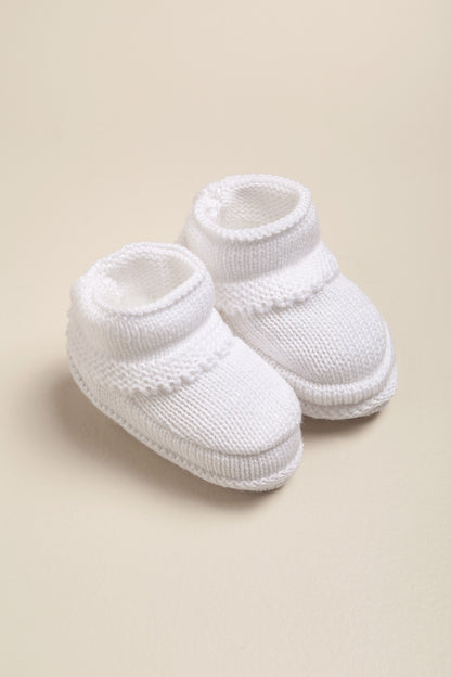 Baby Knitted Cotton Booties