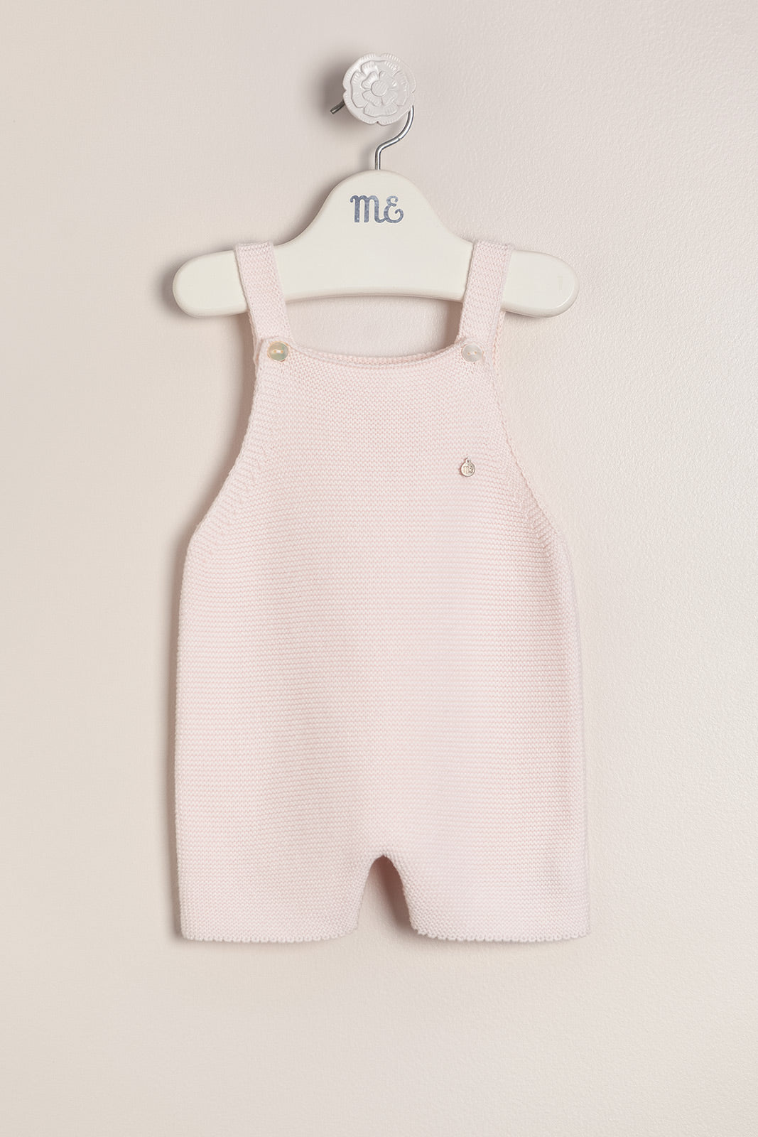 Baby Girl Knit Overalls