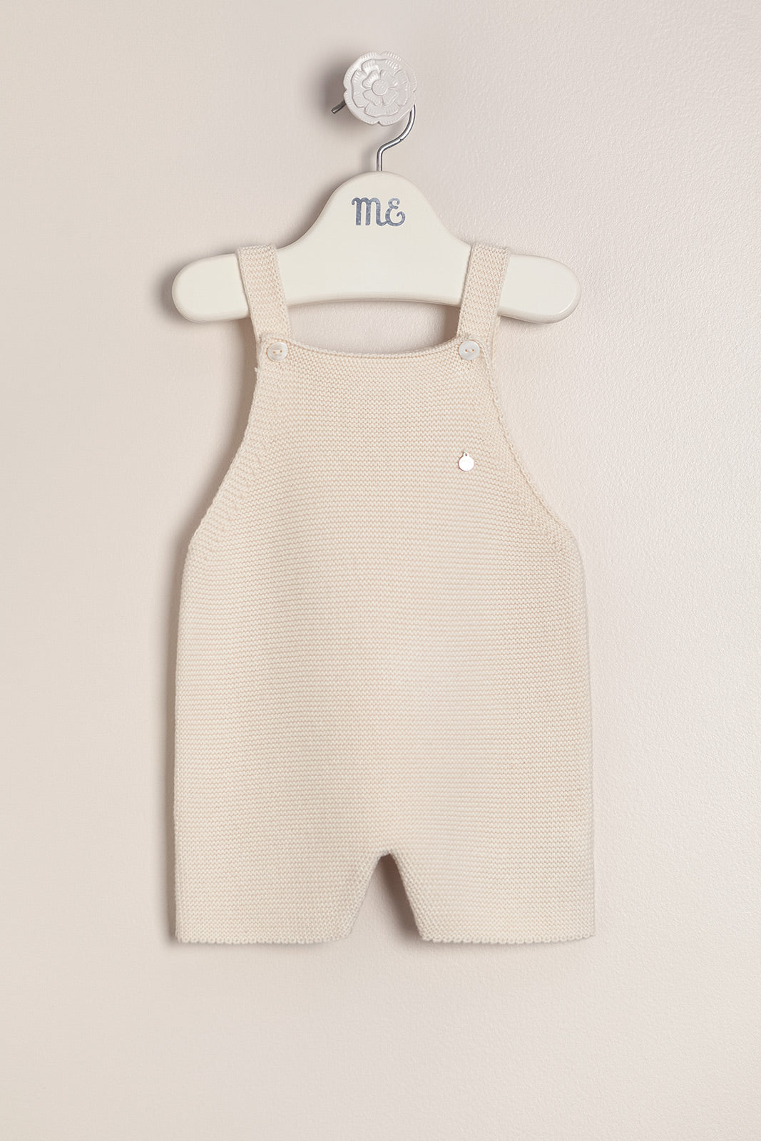 Baby Girl Knit Overalls