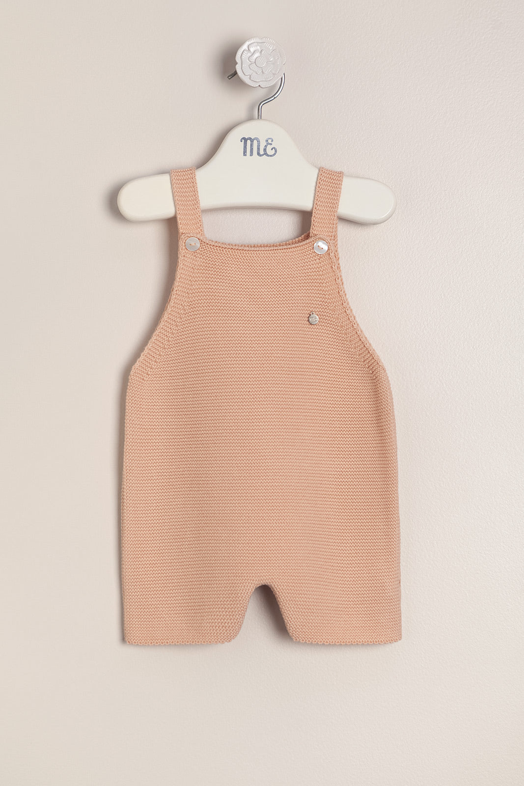 Baby Girl Knit Overalls