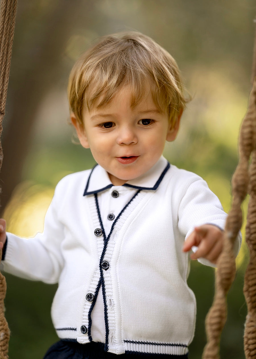 Baby Boy Button-Down Cardigan